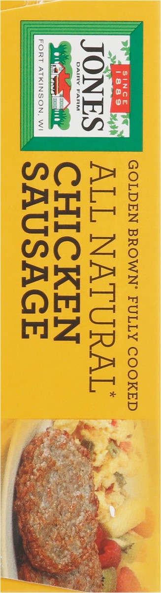 slide 2 of 9, Jones Dairy Farm Golden Brown All Natural Golden Brown Chicken Sausage Patties 4 ea, 4 ct