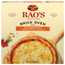 Rao's Made for Home Brick Oven Crust Five Cheese Pizza 19 oz
