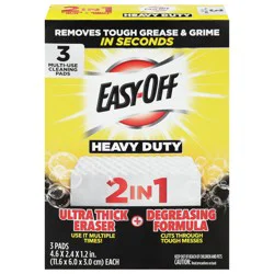 Easy-Off 3pk Eraser