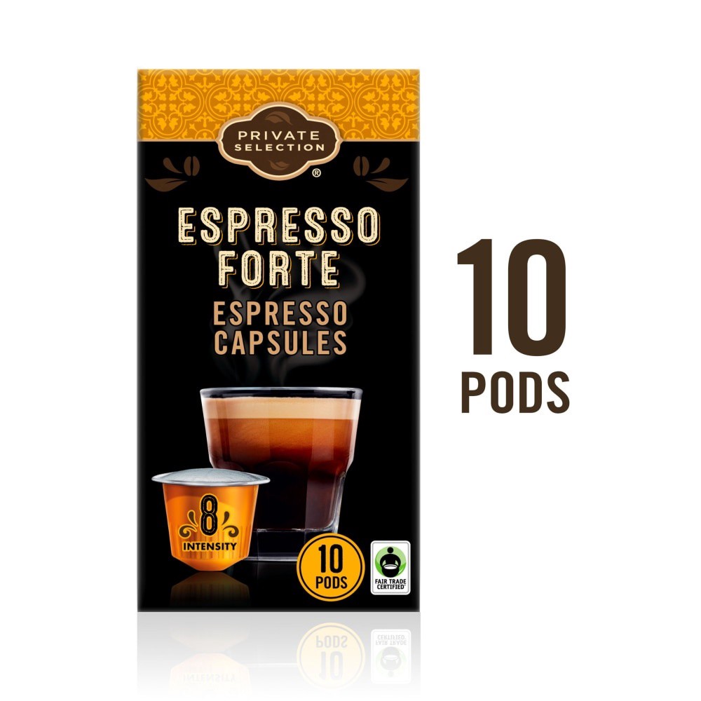 slide 4 of 6, Private Selection Lungo Espresso Capsules, 10 ct