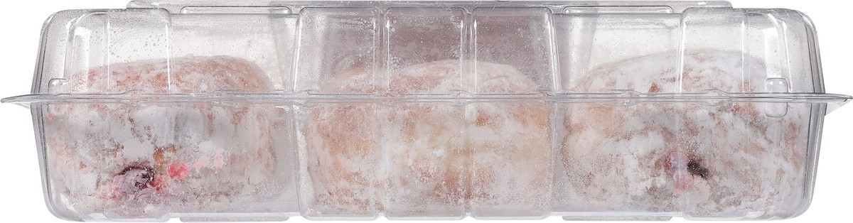 slide 7 of 9, Sabrina's Powdered Raspberry Filled Donuts 6 ea, 6 ct