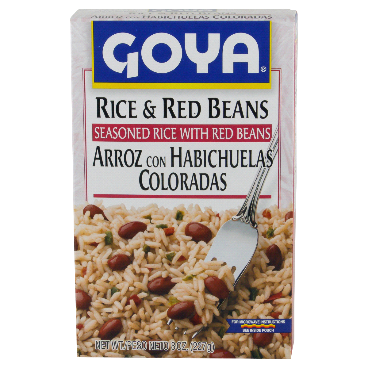 slide 1 of 1, Goya Rice & Red Beans, 8 oz