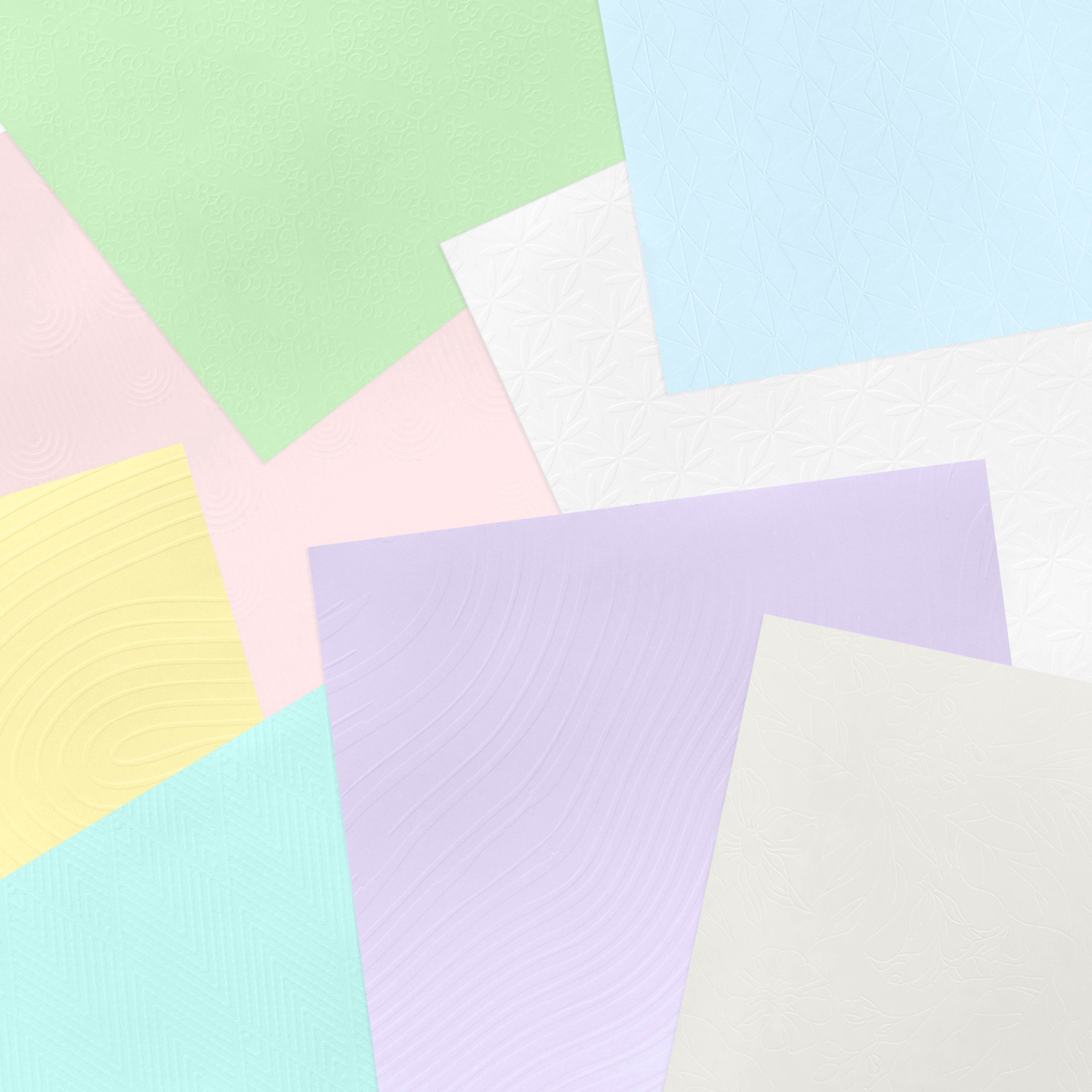 slide 3 of 3, 12" X 12" Embossed Paper Pad By Recollections, 58 Sheets, 12 in x 12 in