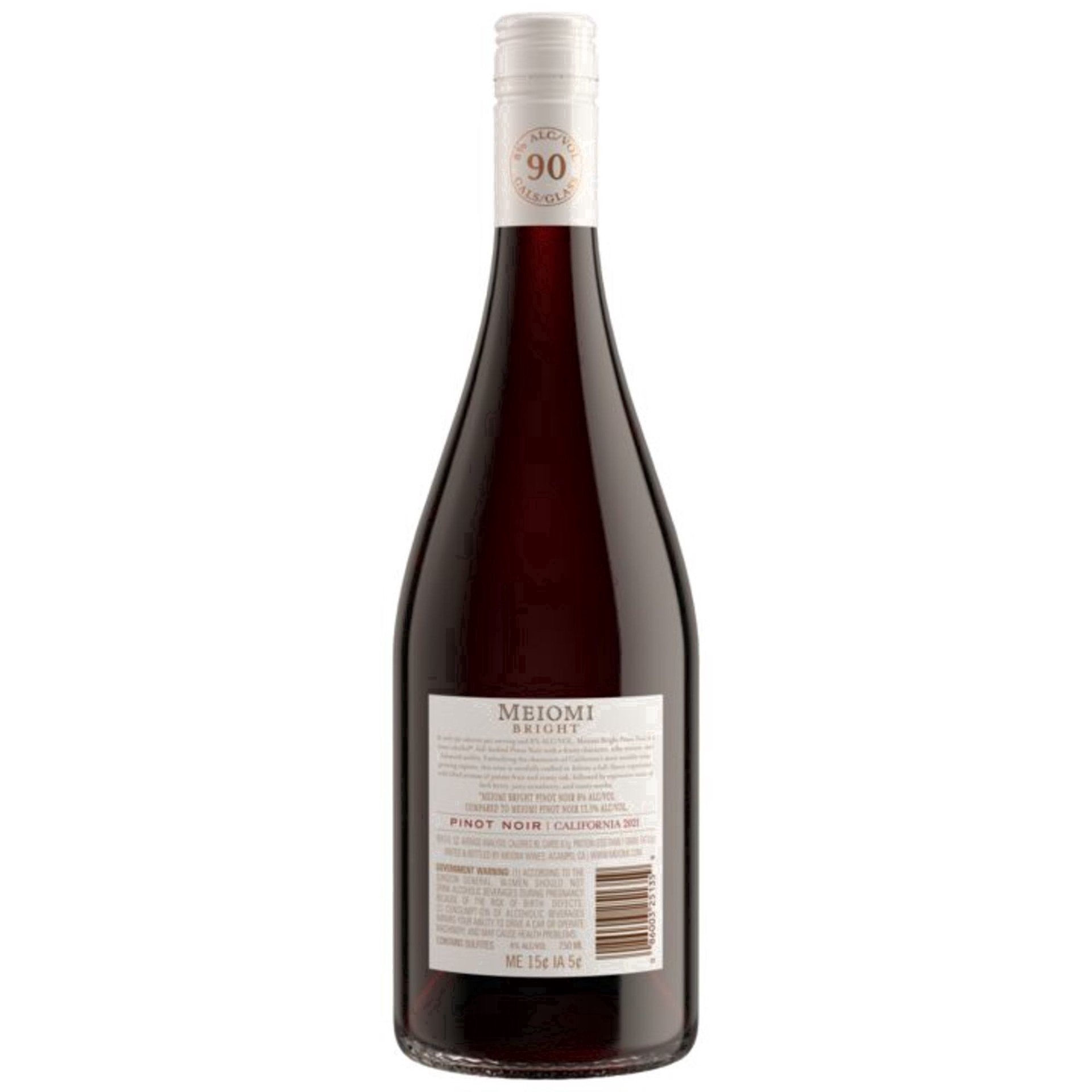 slide 11 of 27, Meiomi Bright California Pinot Noir Lower-Alcohol Red Wine, 750ml Bottle, 750 ml