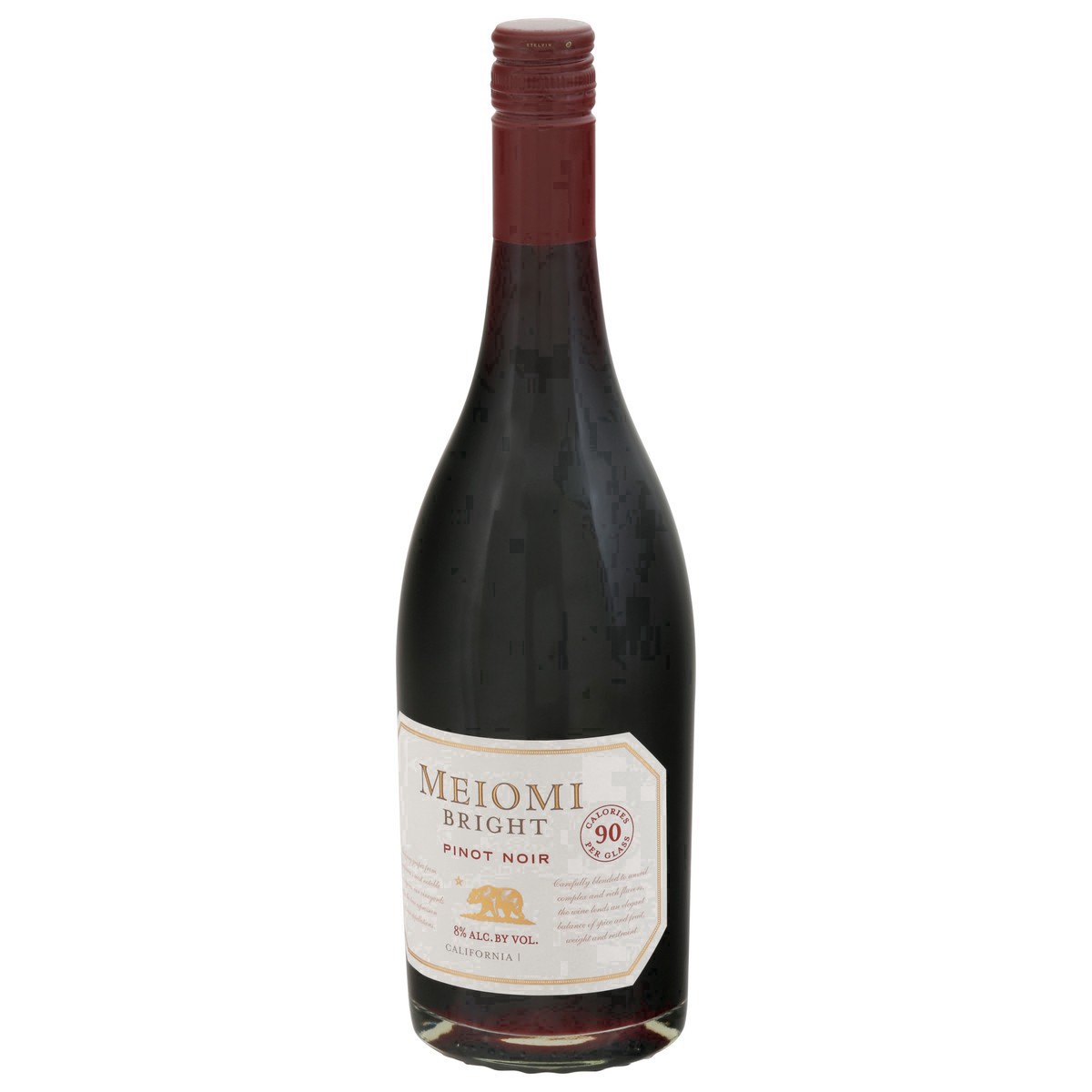 slide 17 of 27, Meiomi Bright California Pinot Noir Lower-Alcohol Red Wine, 750ml Bottle, 750 ml