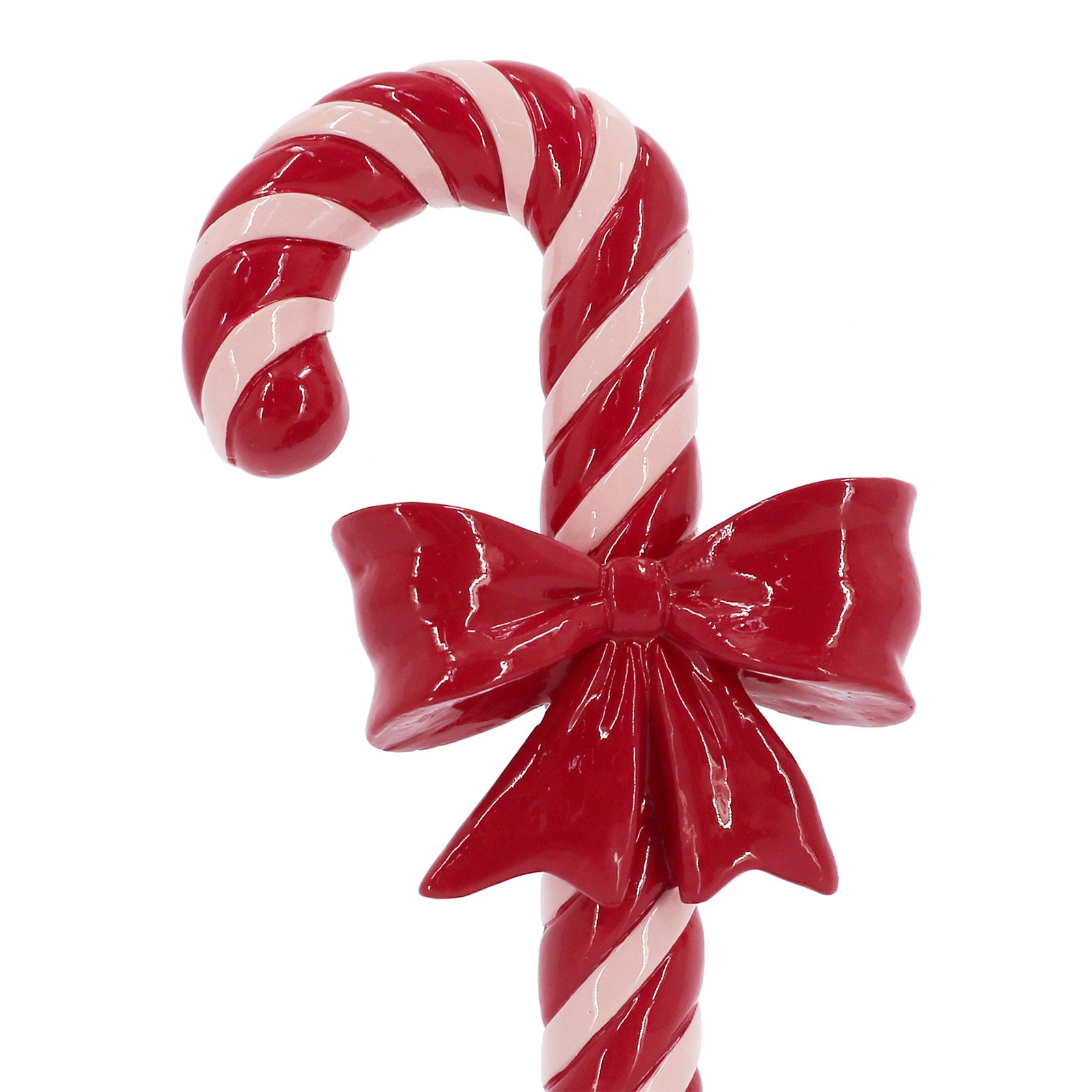 slide 4 of 4, 8" Candy Cane With Bow Tabletop Decor By Ashland, 3.5 in x 2.5 in x 8 in