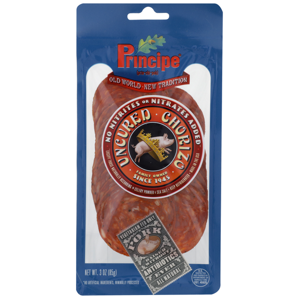 slide 1 of 1, Principe Chorizo Fresco, 3 oz