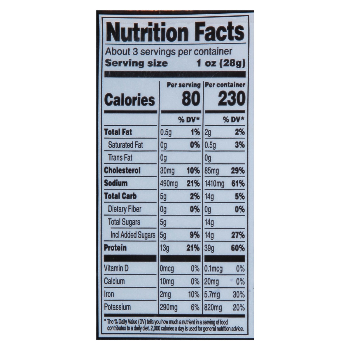 slide 12 of 13, Crav'n Flavor Original Beef Jerky - 2.85 oz, 2.85 oz