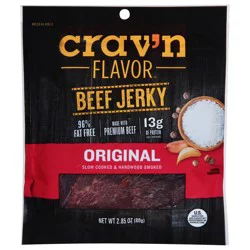 Crav'n Flavor Original Beef Jerky - 2.85 oz