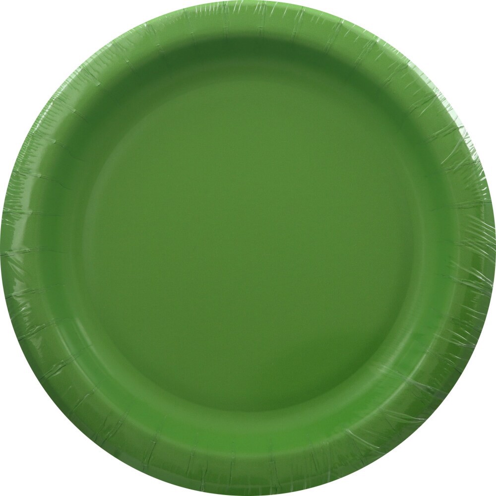 slide 1 of 6, Sensations Performa Lunch Plates - Fresh Green, 10 ct; 7 in