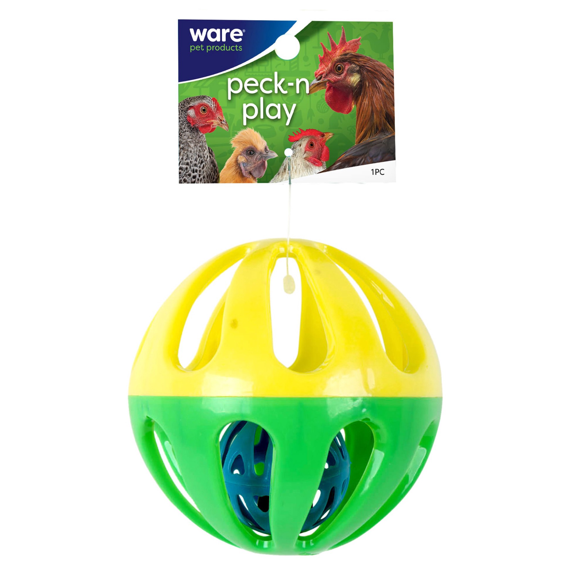slide 1 of 1, WARE Peck-N-Play Ball Toy, SM