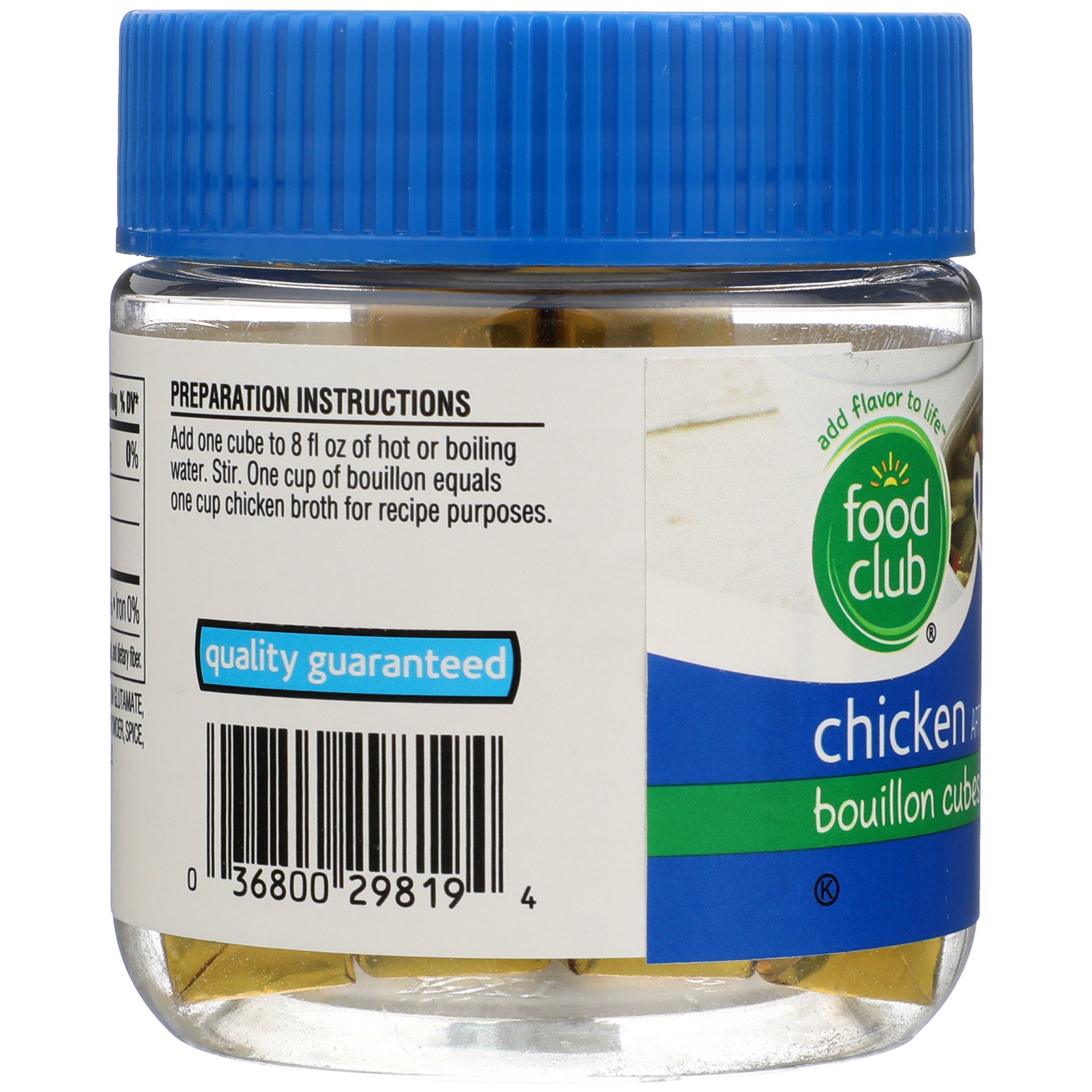 slide 5 of 6, Food Club Bouillon Cubes, Chicken, 3.4 oz