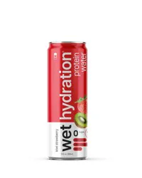 Wet Hydration Kiwi Strawberry Protein Water, 12 fl oz