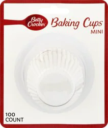 Betty Crocker White Baking Cups Mini