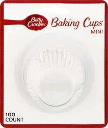 Betty Crocker White Baking Cups Mini