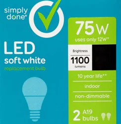 Simply Done Led 75 Watt Bulb