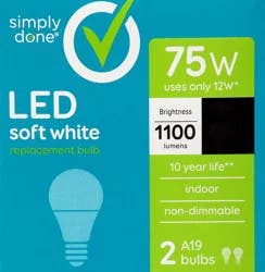 Simply Done Led 75 Watt Bulb