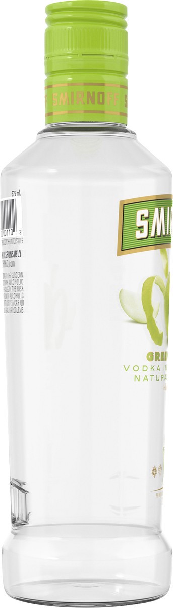 slide 3 of 3, Smirnoff Green Apple Vodka, 375 ml