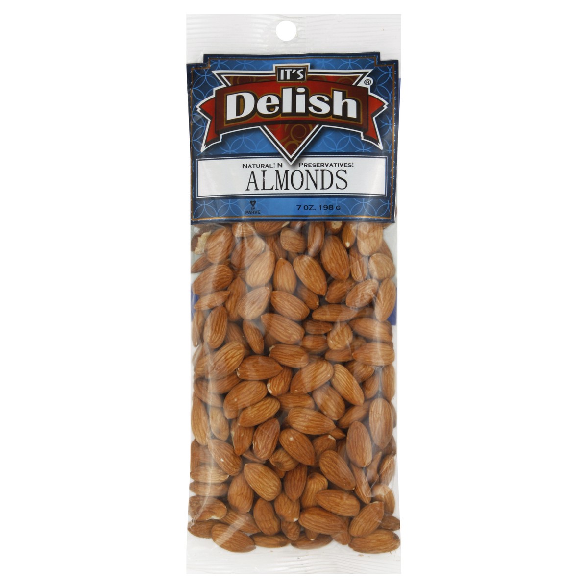 slide 2 of 4, It's Delish Almonds 7 oz, 7 oz