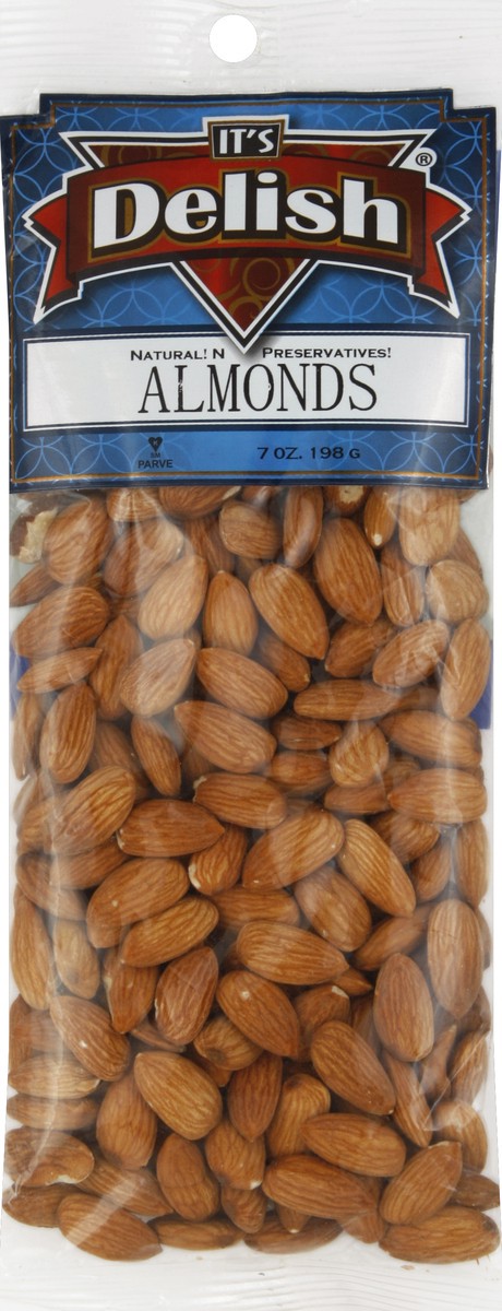 slide 1 of 4, It's Delish Almonds 7 oz, 7 oz