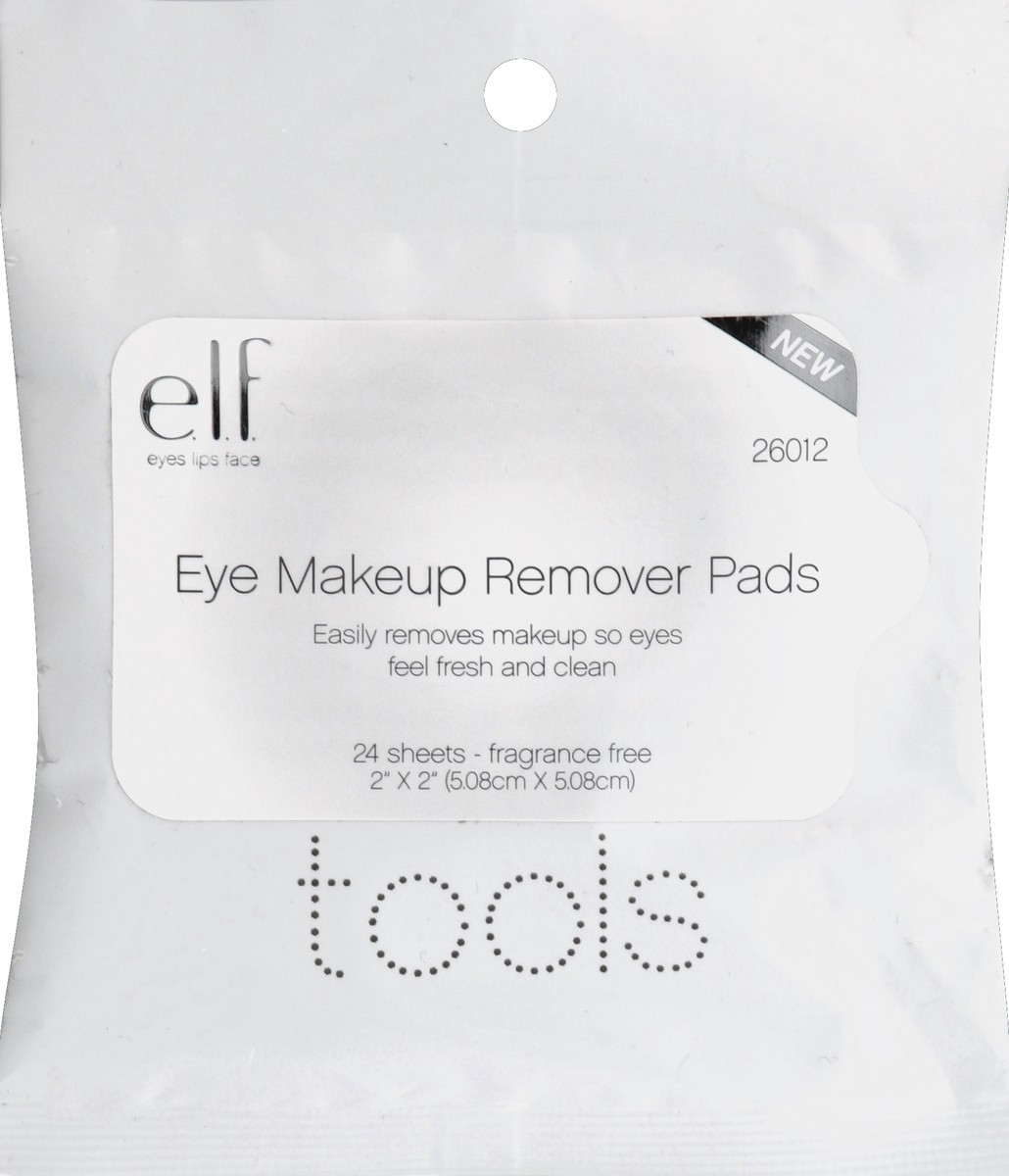 slide 2 of 3, e.l.f. Eye Makeup Remover Pads, Fragrance Free, 1 ct