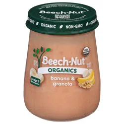 Beech-Nut Organics Stage 2 (6+ months) Banana & Granola 4 oz