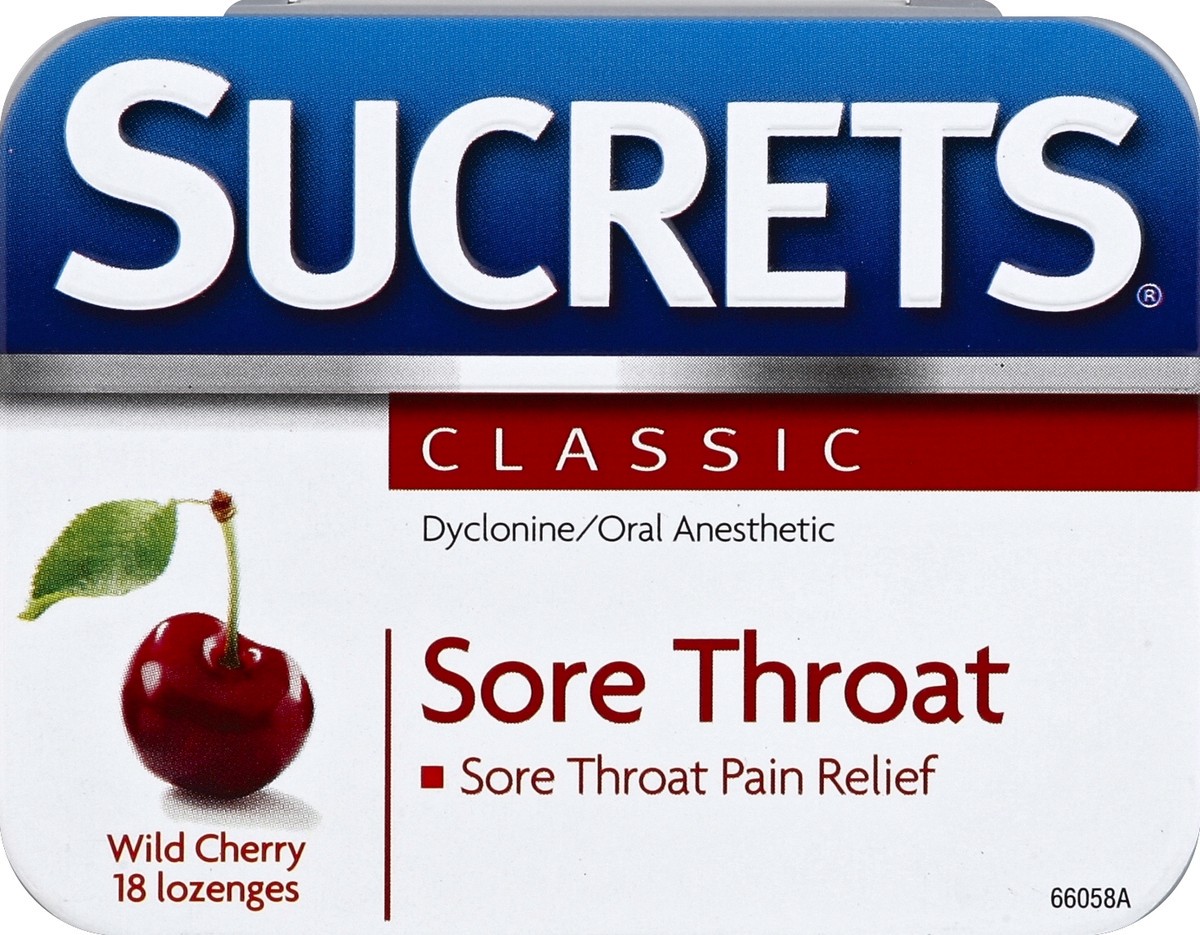 slide 3 of 6, Sucrets Sore Throat 18 ea, 18 ct