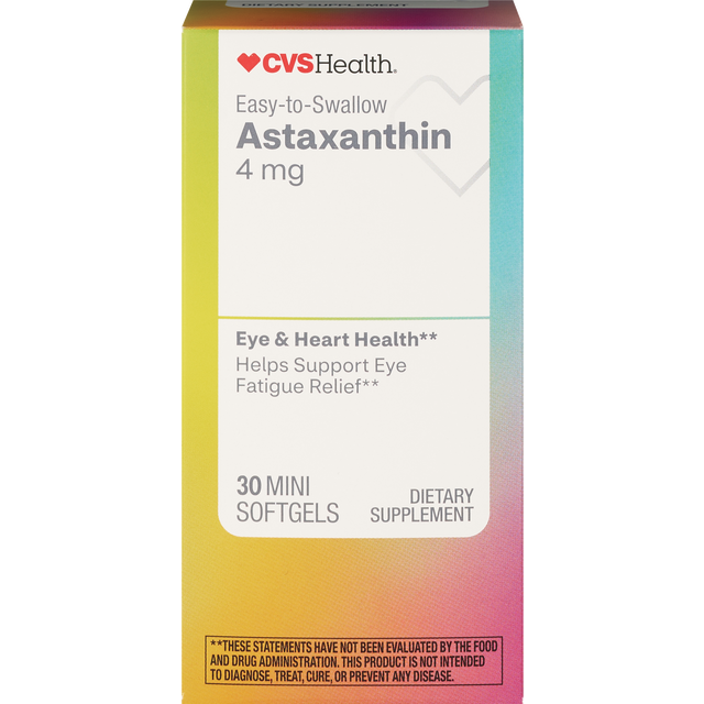 slide 1 of 1, CVS Health Astaxanthin 4Mg Softgels, 30 ct