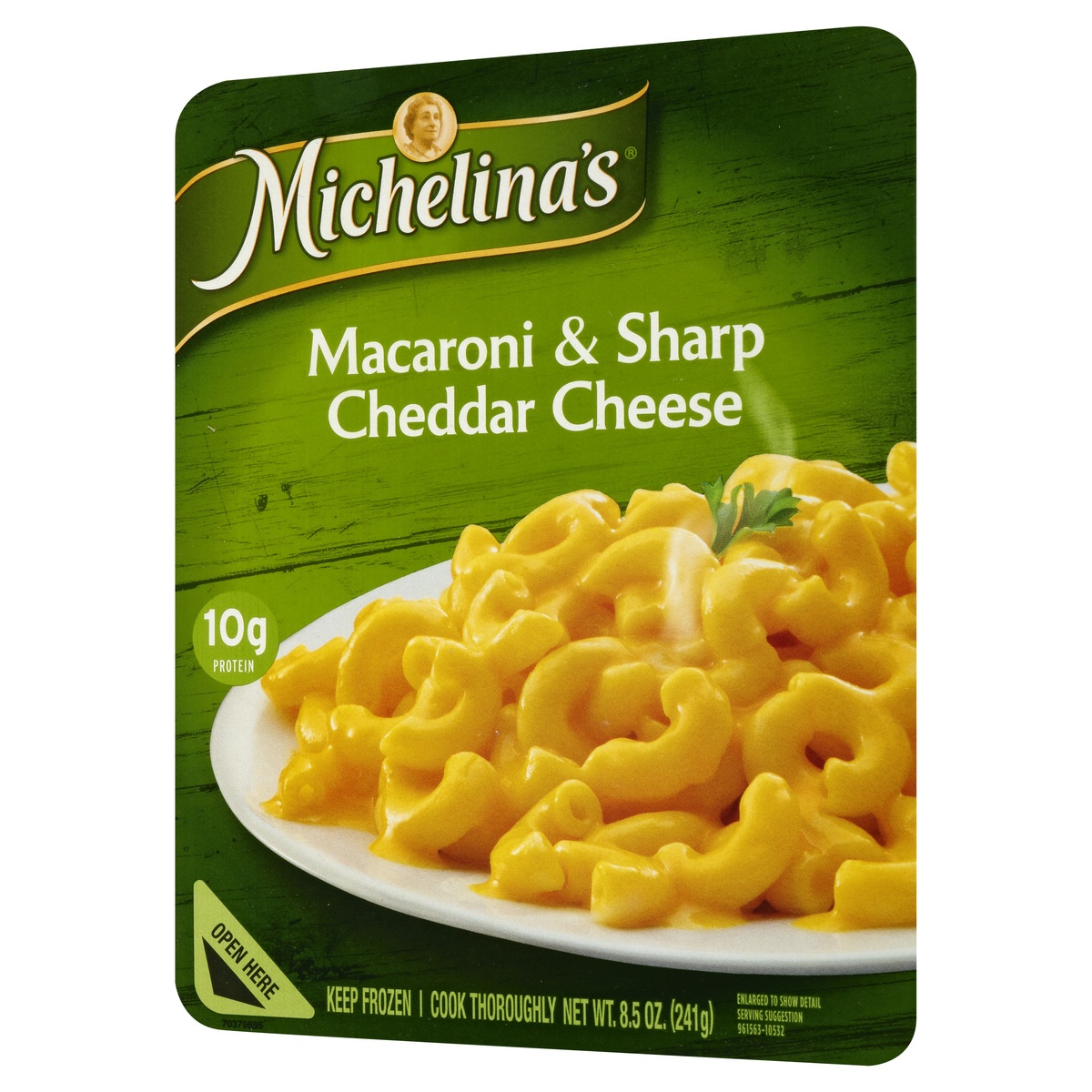 slide 3 of 10, Michelina's Macaroni & Sharp Cheddar Cheese, 8.5 oz