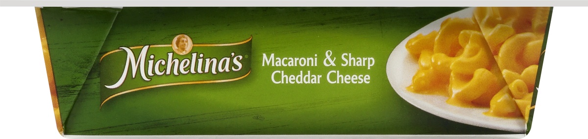 slide 8 of 10, Michelina's Macaroni & Sharp Cheddar Cheese, 8.5 oz