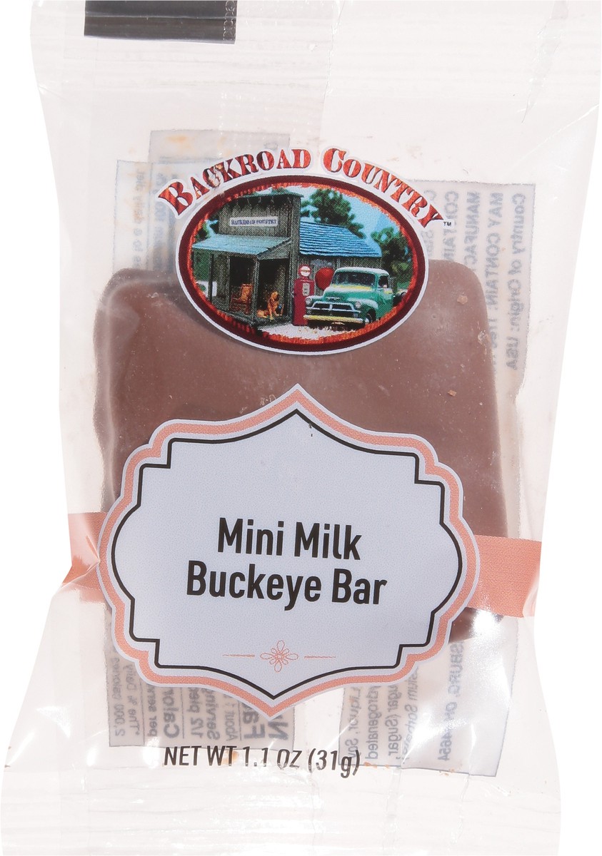 slide 8 of 12, Backroad Cntry Mini Choc Buckeye Bar, 1 ct