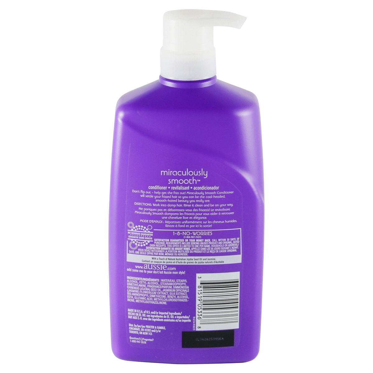 slide 2 of 2, Aussie Miraculously Smooth Conditioner, 29.2 fl oz