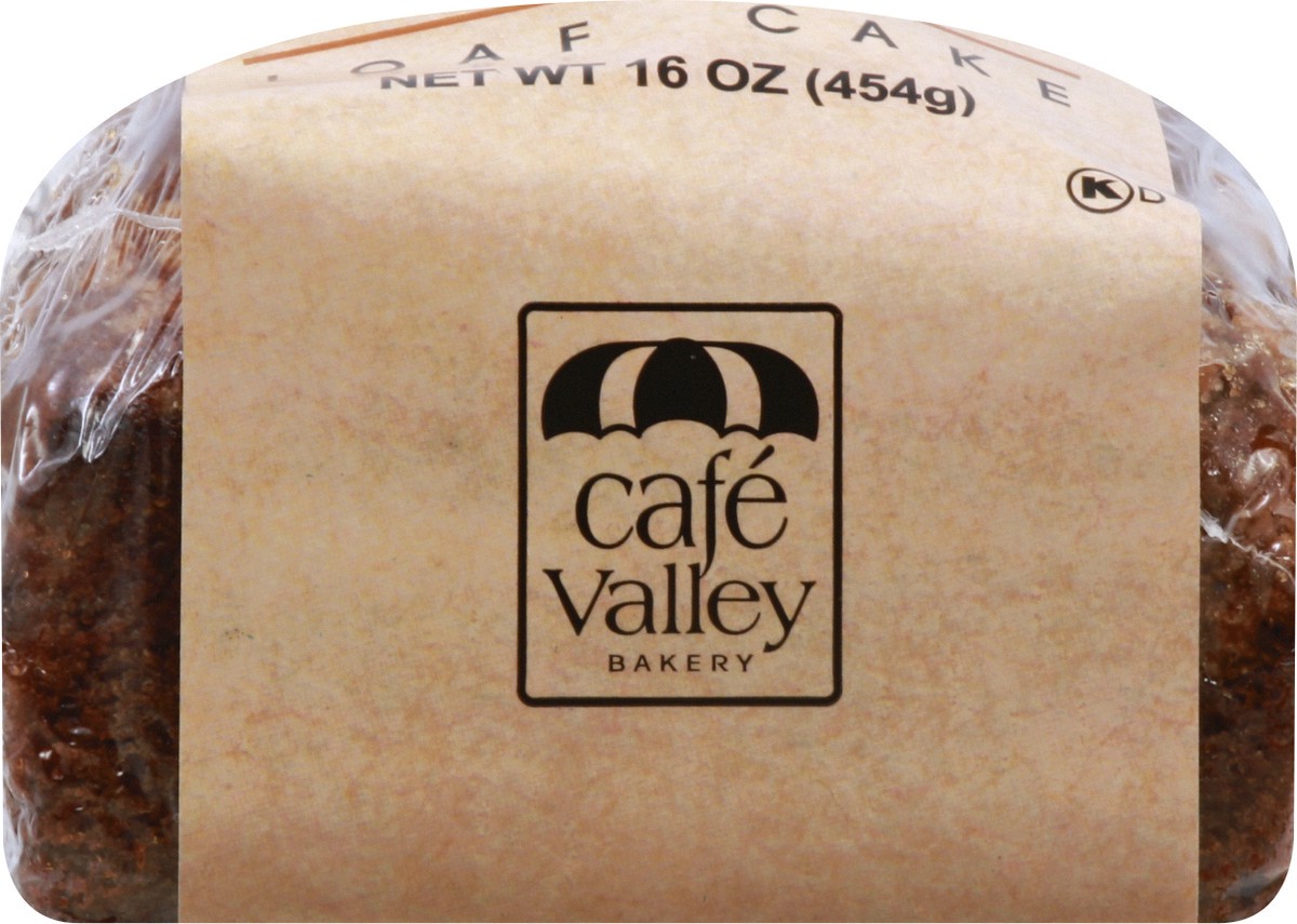 slide 8 of 8, Cafe Valley Bakery Loaf Cake 16 oz, 16 oz