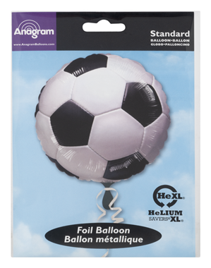slide 1 of 1, U.S. Balloon Mylar Balloon - Championship Soccer, 1 ct
