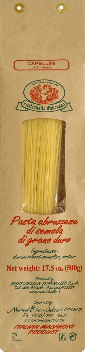 slide 4 of 4, Rustichella d'Abruzzo Capellini 17.5 oz, 17.5 oz