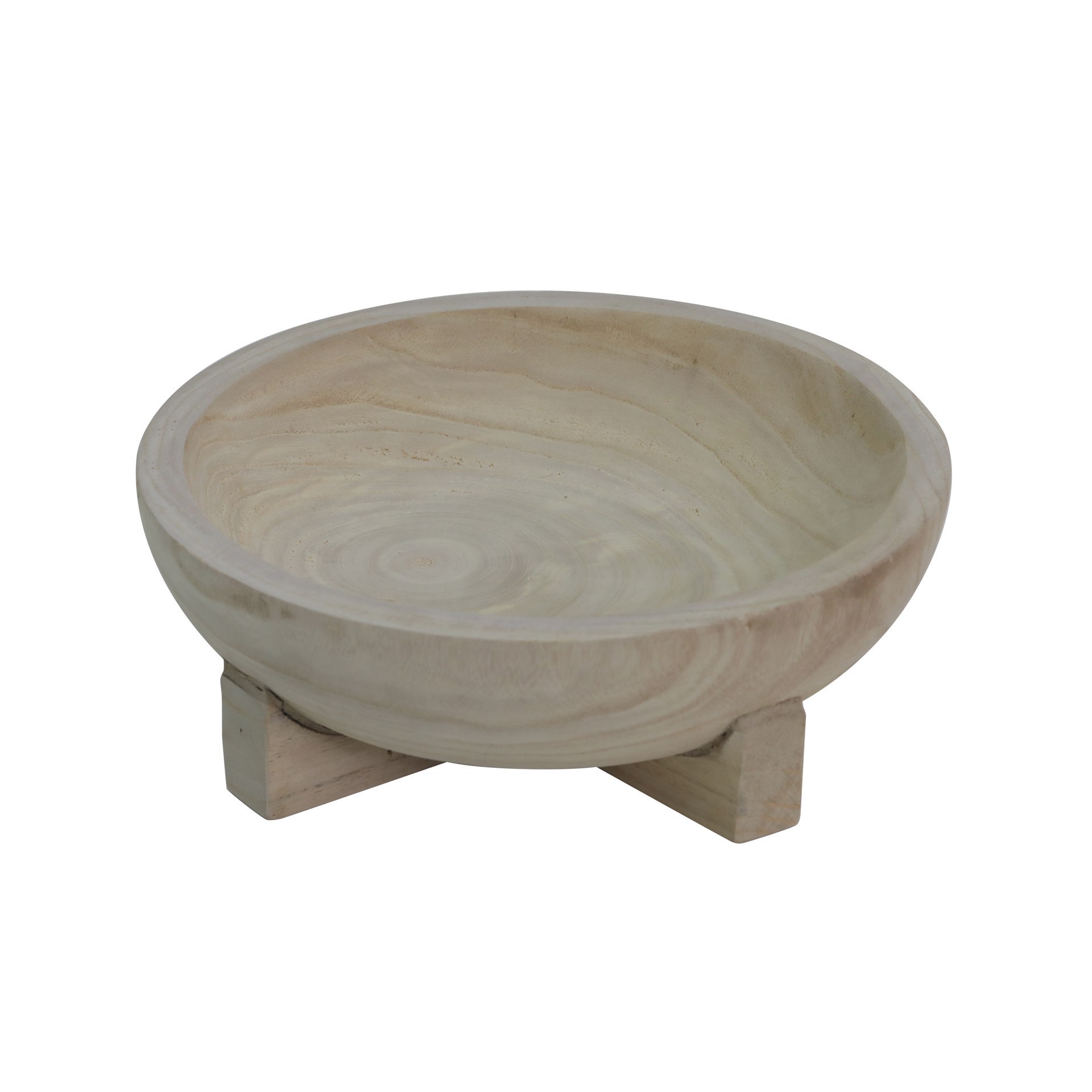 slide 2 of 2, 11" Natural Potpourri Wood Bowl By Ashland, 11 in