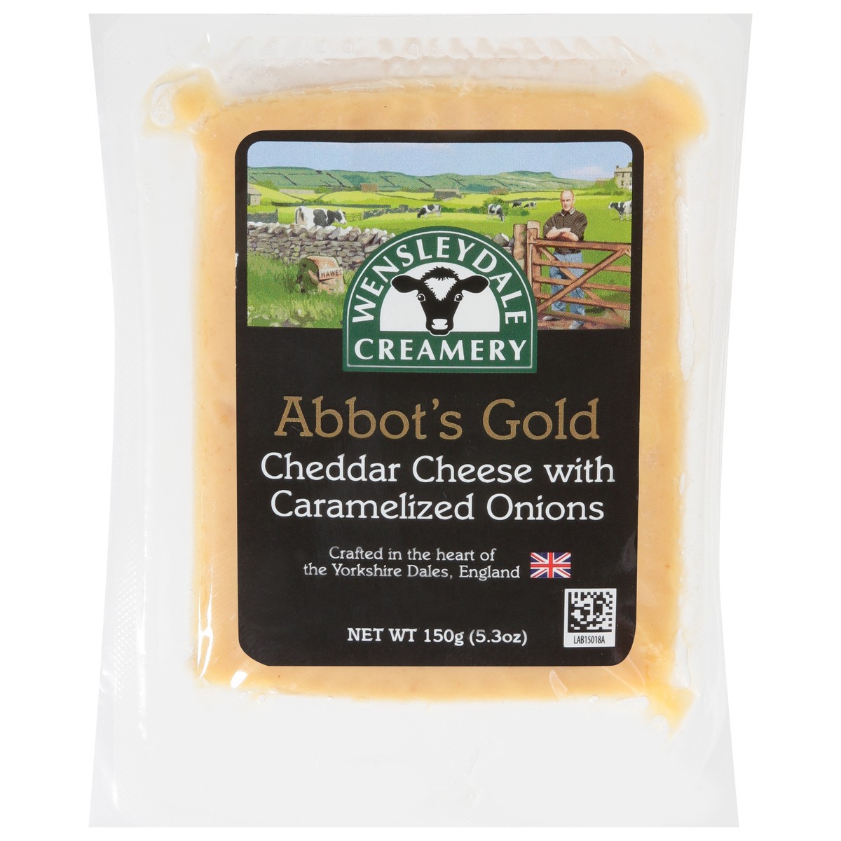 slide 1 of 9, Wensleydale Creamery Abbot's Gold Cheese 5.3 oz, 5.3 oz