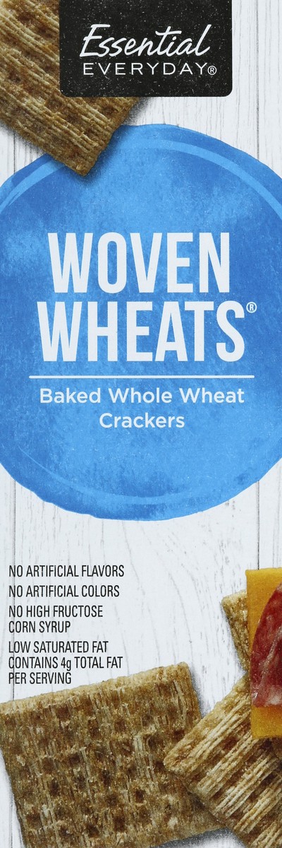slide 2 of 6, Essential Everyday Crackers, Woven Wheats, 9 oz