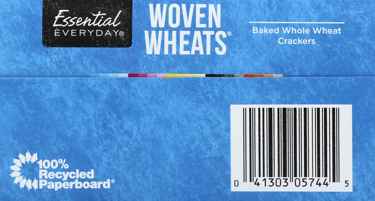 slide 4 of 6, Essential Everyday Crackers, Woven Wheats, 9 oz