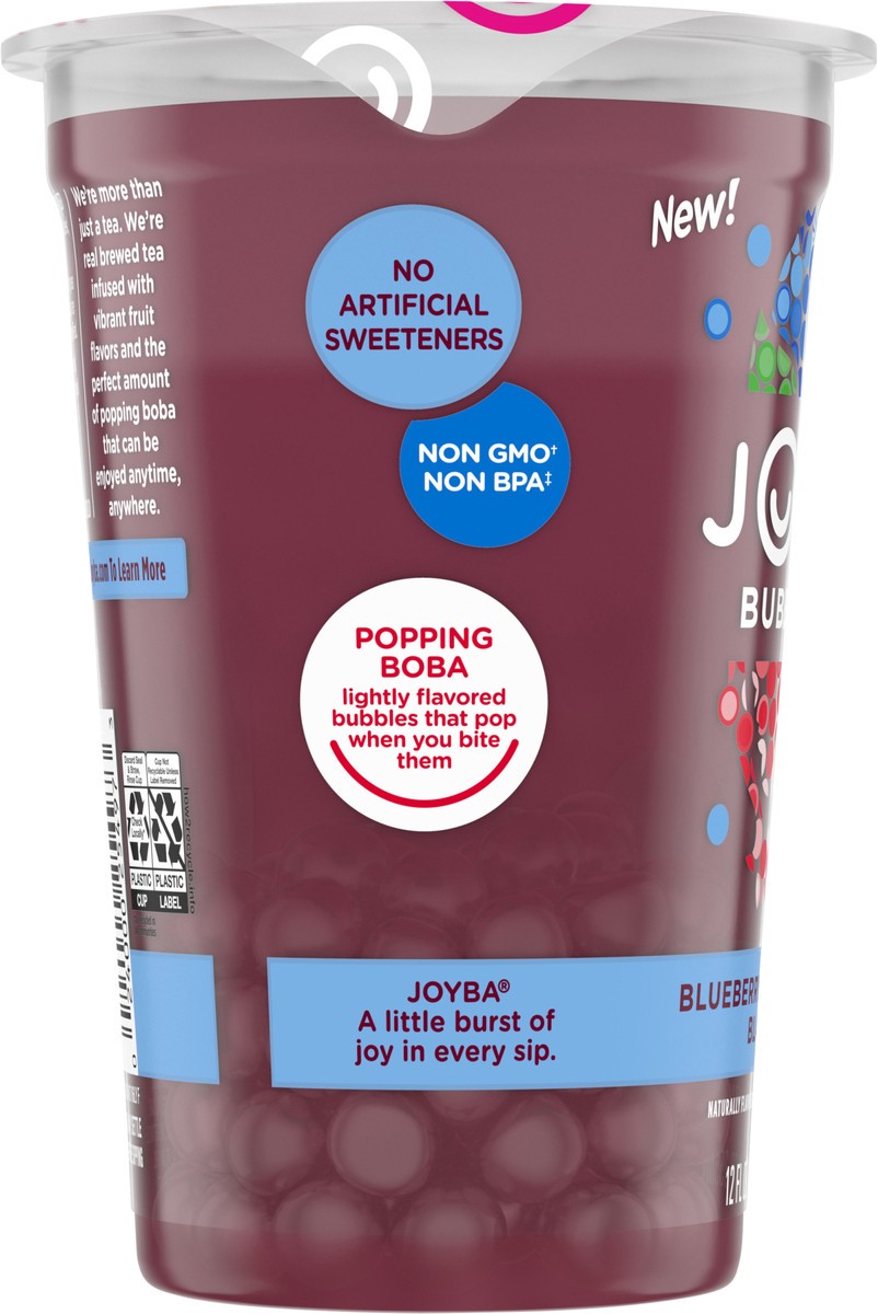 slide 7 of 7, JOYBA Blueberry Pomegranate Black Tea Bubble Tea, 12 fl oz Cup, 12 fl oz