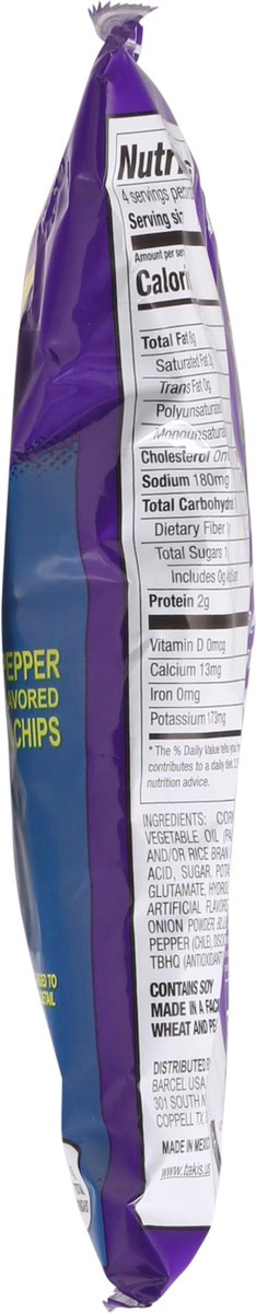 slide 3 of 9, Takis Blue Heat Hot Chili Pepper Tortilla Chips 4 oz, 4 oz