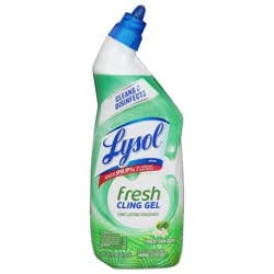 Lysol Fresh Cling Gel Forest Rain Scent Toilet Bowl Cleaner 24 fl oz