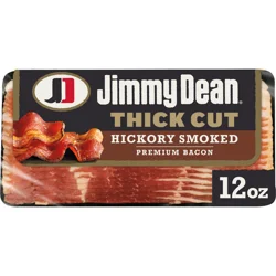 Jimmy Dean Premium Hickory Smoked Thick Cut Bacon, 12 oz