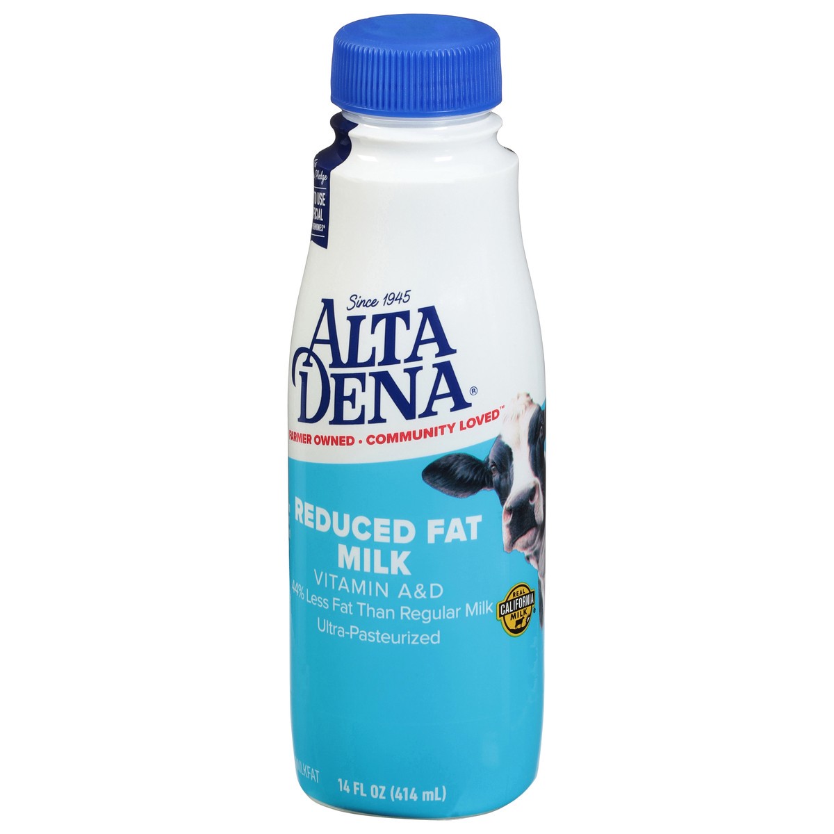 slide 2 of 9, Alta Dena Dairy 2% Reduced Fat Milk, 14 Fl Ounce - 1 Container, 14 fl oz