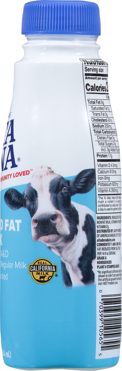 slide 7 of 9, Alta Dena Dairy 2% Reduced Fat Milk, 14 Fl Ounce - 1 Container, 14 fl oz