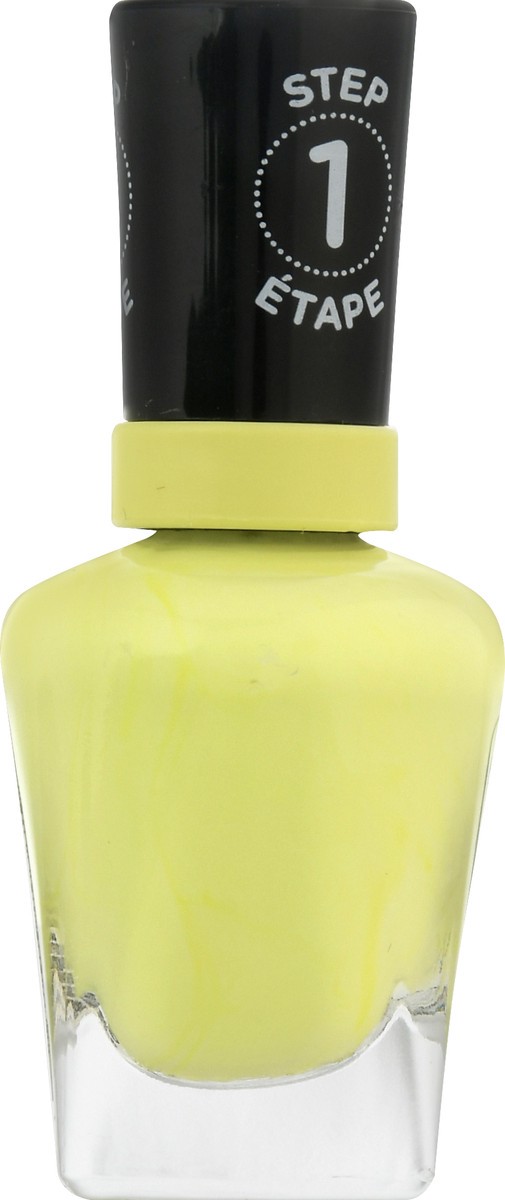 slide 7 of 9, Sally Hansen Miracle Gel Neon Lemon-Chillo 055 Gel Polish 14.7 ml, 14.70 ml