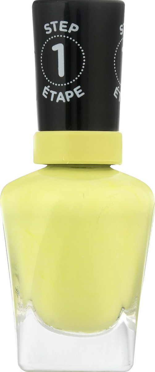 slide 8 of 9, Sally Hansen Miracle Gel Neon Lemon-Chillo 055 Gel Polish 14.7 ml, 14.70 ml