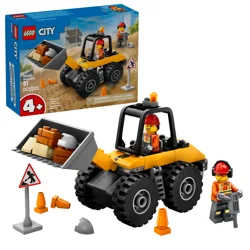 LEGO City Yellow Construction Wheel Loader Building Toy 60450