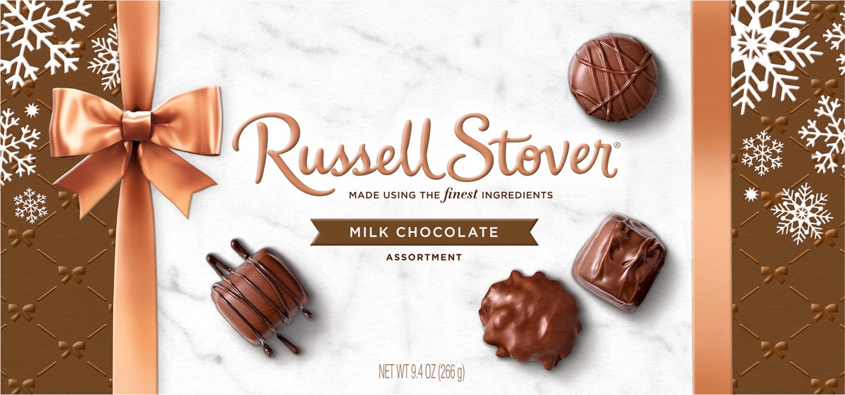 slide 8 of 10, Russell Stover Milk Chocolate Assortment, 9.4 oz