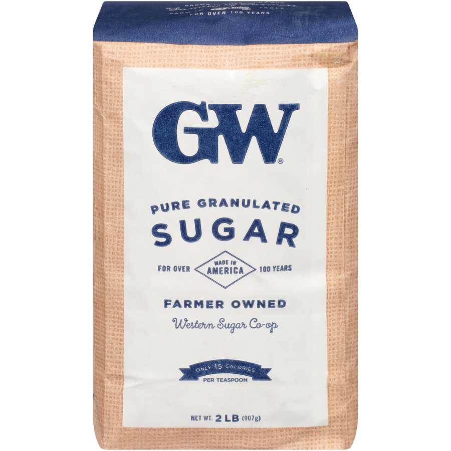 slide 1 of 8, GW Pure Granulated Sugar, 2 lb